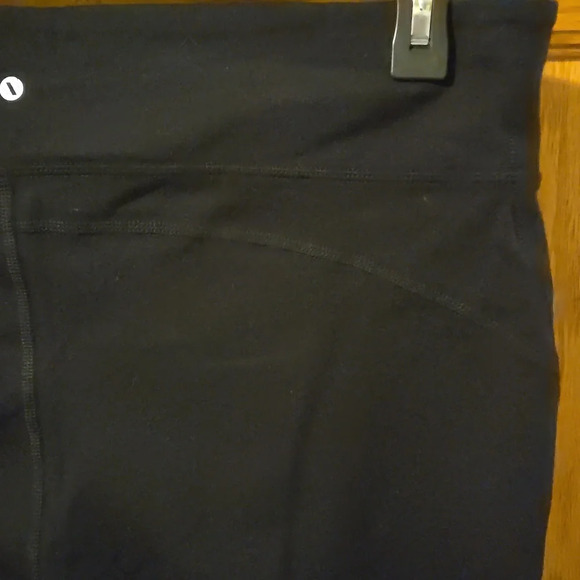 Xersion Black Low Compression Pants Slim Straight Legs Women Size XXL - Picture 3 of 9
